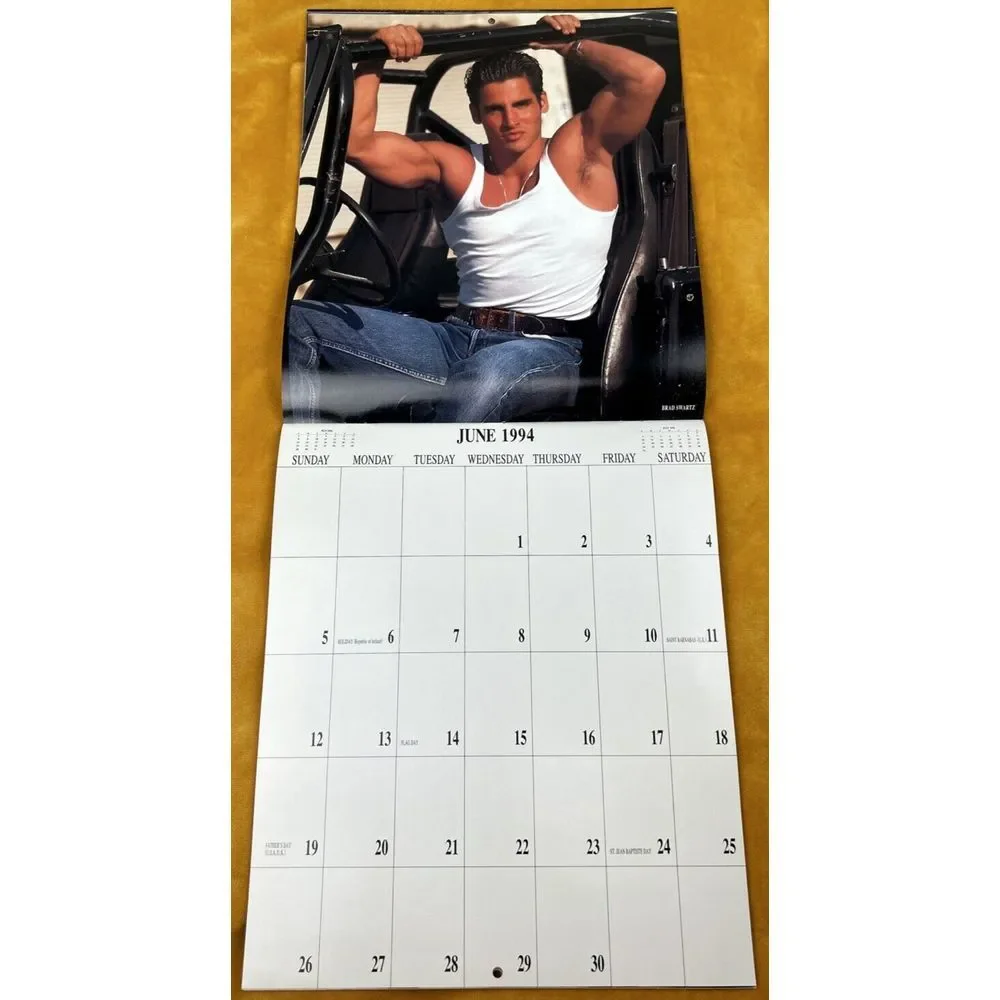 CHIPPENDALES CALENDAR 1994‎ COLLECTORS ITEM